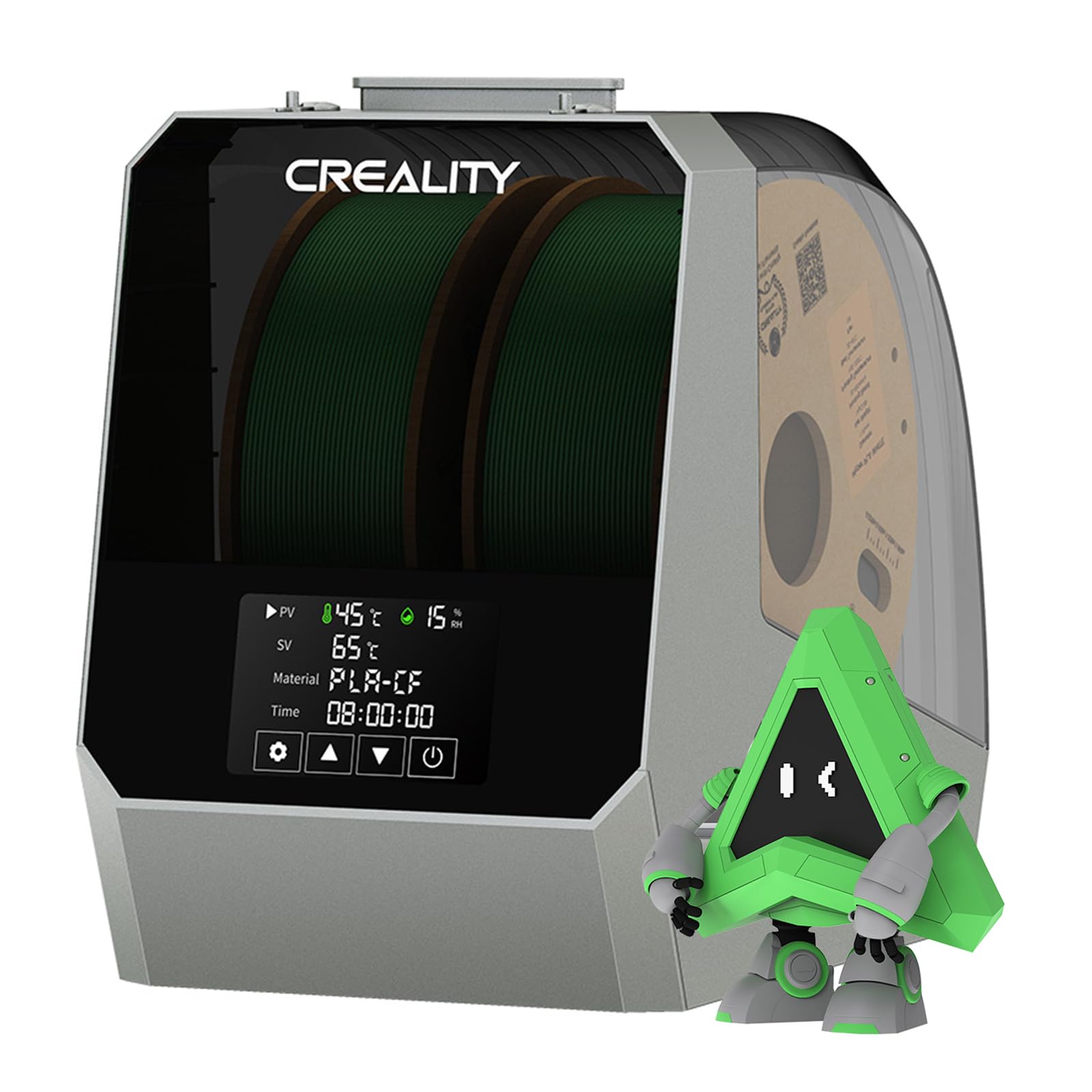 Creality Space PI Plus Filament Dryer, 2 Spool Filament Storage